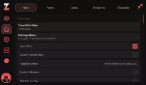 Zenith Hub Script | Roblox Script for Fisch