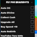 Fly for Brainrots Script Keyless Auto OG