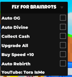 Fly for Brainrots Script Keyless Auto OG