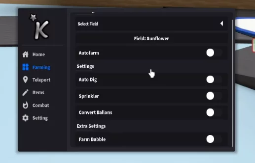 Kron Hub Script: Bee Swarm Simulator Auto-Farm & Hive Utility (Keyless)