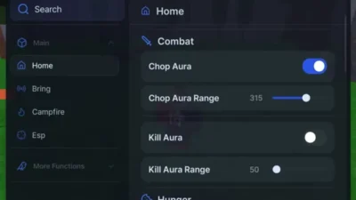 Nazuro Hub Script 99 Nights No Key – Kill Aura, Bring Item, Teleport, ESP