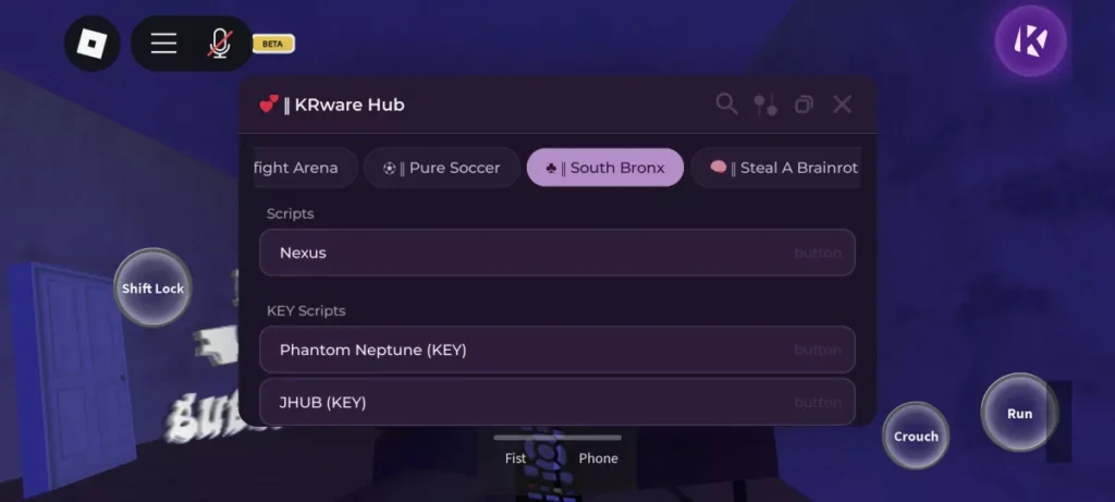 KrWare Hub Script South Bronx No Key]