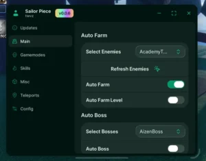 TWVZ Hub Sailor Piece Script No Key – Auto Farm, Boss Sniper