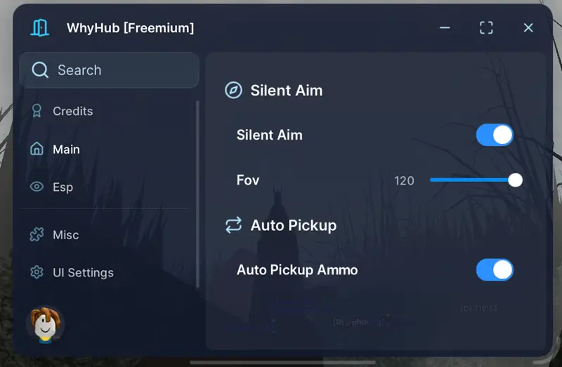 WhyHub Script [Keyless] The Lost Front – Silent Aim