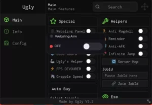 Ugly Hub SAB Script [No Key] | Best Steal a Brainrots Script – Auto Steal, Inf jump