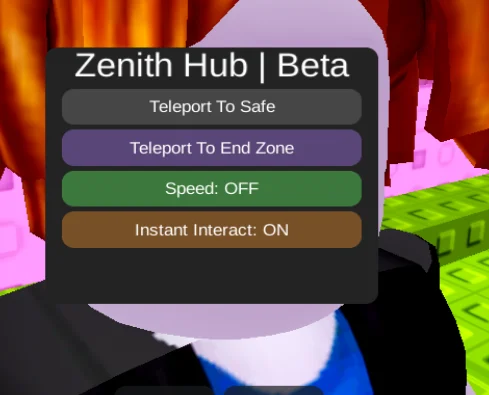 Zenith Script Hub: +1 Speed Escape for Brainrots (Keyless GUI)