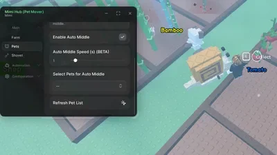 Auto Middle Pet Script Grow a Garden  | Pet Mover Script GaG
