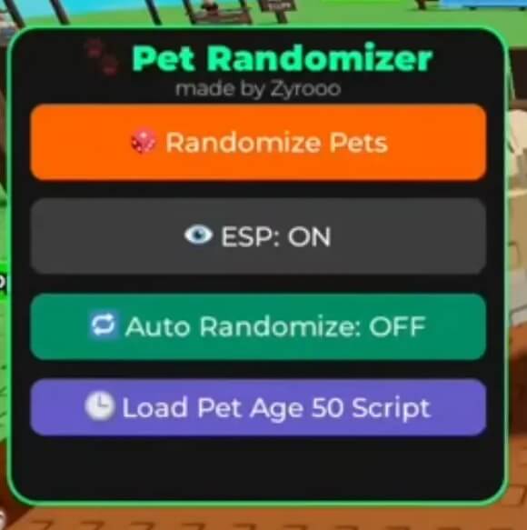 Script Grow a Garden Egg Randomizer | Randomize Pets & Eggs