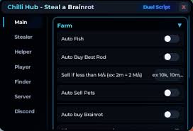 Chilli Hub SAB Script | Steal A Brainrot NO KEY Roblox Script