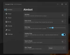 Rivals Hexagon Aimbot Keyless Script, ESP, AutoShoot