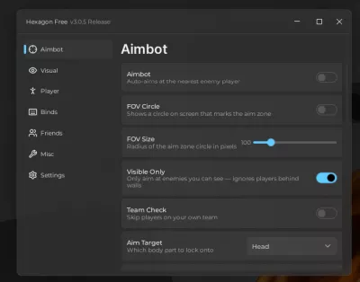 Rivals Hexagon Aimbot Keyless Script, ESP, AutoShoot