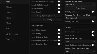 NullFire Script | Doors Auto Room, Auto Lobby, ESP