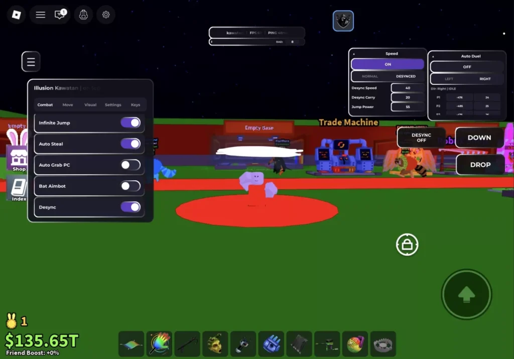 Illusion X Kawatan Duel SAB Script screenshot
