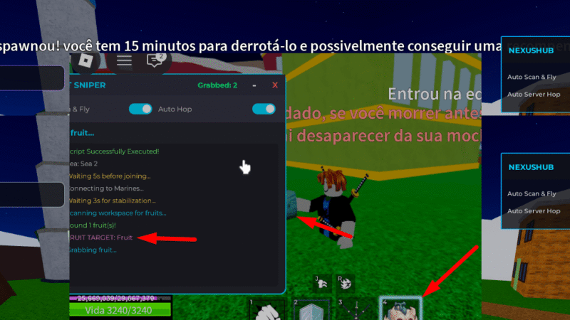 Blox Fruits Script | 100% AFK Fruit Sniper by Tgferr, Keyless