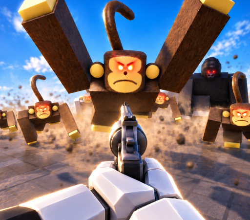 Survive a Million Monkeys Script Softkillz Auto farm, Keyless